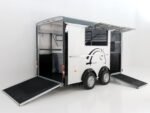 Cheval Liberte Pferdeanhänger Maxi 3|3Pferde||Pullmann 2 Fahrwerk|grau-Neu