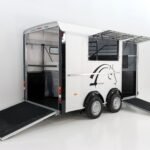 Cheval Liberte Pferdeanhänger Maxi 3|3 Pferde|Pullmann 2 Fahrwerk|weiß-Neu