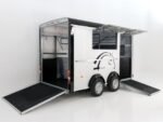 Cheval Liberte Pferdeanhänger Maxi 3| 3 Pferde| Pullmann 2 Fahrwerk| schwarz-Neu