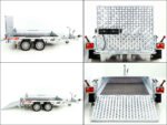 Temared Baumaschinenanhänger Builder 153×260 cm 2,7t | Rampe-Neu – Bild 3