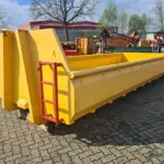 Roll-Off-Container mit gelben Doppelflügeltüren (13 m³)-Neu