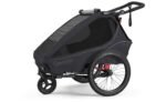 Qeridoo Kidgoo2 Fahrradanhänger für Kinder – Phantom Grey – Phantom Grey