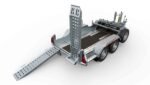 Bagger- und Baumaschinentransporter 2.80 x 1.30m Tandem-Neu – Bild 2