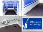 Anhänger mit Plane 150x300cm 1300kg | Typ 7.13 | Hochplane 160cm – Blau-Neu – Bild 8