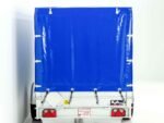 Anhänger mit Plane 150x300cm 1300kg | Typ 7.13 | Hochplane 160cm – Blau-Neu – Bild 3