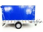 Anhänger mit Plane 150x300cm 1300kg | Typ 7.13 | Hochplane 160cm – Blau-Neu – Bild 6