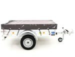 Anhänger mit Plane 105x205cm 750kg | Typ U2 | Flachplane Profi Anthrazit-Neu – Bild 13