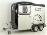 Cheval Liberte Pferdeanhänger Touring One 1,5er|Pullman-Fahrwerk|Frontausstieg|schwarz-Neu