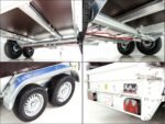 Anhänger mit Plane 150x350cm 2600kg | Typ 8.26 | Hochplane 180cm Schwarz-Neu – Bild 9
