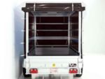 Anhänger mit Plane 150x350cm 2600kg | Typ 8.26 | Hochplane 180cm Schwarz-Neu – Bild 2