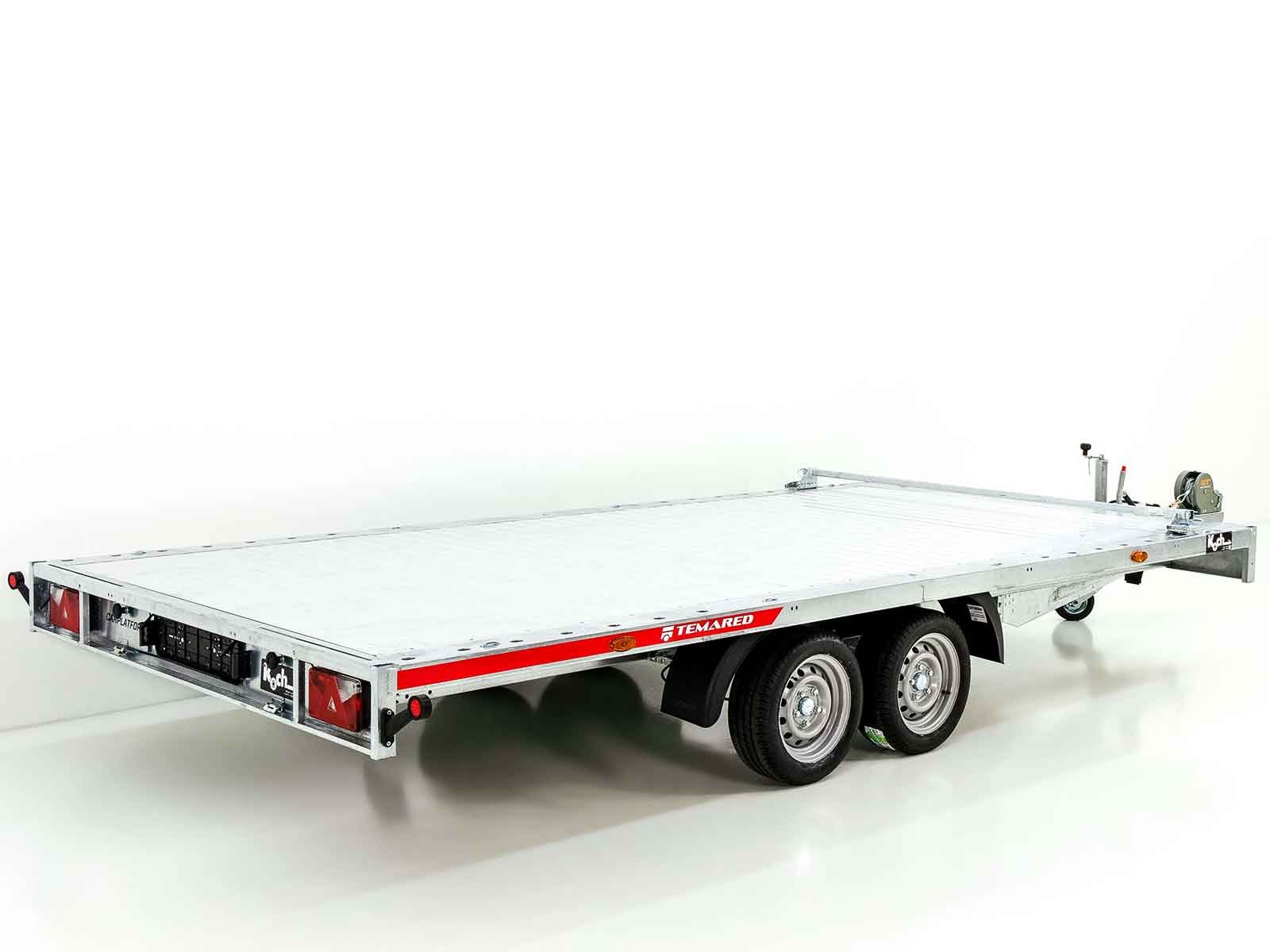 7-autorailer-4.jpg Temared Autotrailer CARLU 4521-S Aluboden 215x449cm 3,5t-Neu – Bild 1