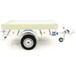 Anhänger mit Plane 105x205cm 750kg | Typ U2 | Flachplane Profi Elfenbein beige-Neu – Bild 12