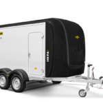 Kofferanhänger Tieflader HUMBAUR Serie 5000 Poly-Alu Kofferanhänger HKPA 203217