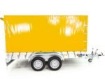 Anhänger mit Plane 150x350cm 2600kg | Typ 8.26 | Hochplane 180cm – Gelb-Neu – Bild 3