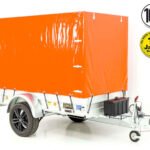 -Anhänger „Edition 35“ 125x250cm 1300kg | Typ 4.13 | Hochplane 160cm – Orange-Neu