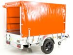 -Anhänger „Edition 35“ 125x250cm 1300kg | Typ 4.13 | Hochplane 160cm – Orange-Neu – Bild 5