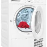 Exquisit TWP803-030 Wärmepumpentrockner – 8 kg, 16 Programme, Energieeffizienzklasse E, Weiß