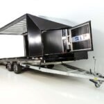 Moetefindt Autotransportanhänger Plane FTP235 235x550cm 3,5t Höhe:180cm|schwarze Felgen-Neu