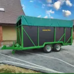 Tandem Viehanhänger 4 x 2,5m