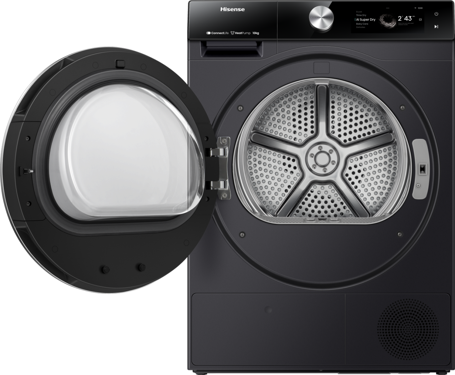 8_28229.png Hisense DH7S107BB Wärmepumpentrockner 10 kg – WiFi – Bild 1