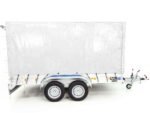Anhänger mit Plane 150x350cm 2600kg | Typ 8.26 | Hochplane 180cm – Weiß-Neu – Bild 14