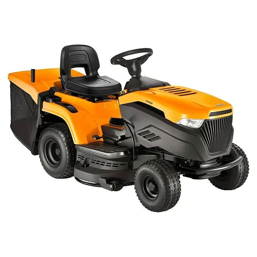 AAZ.png Stiga Rasentraktor Estate 598 W 586 cm³, Schnittbreite: 98 cm Modell 2025-Neu – Bild 1