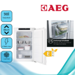 AEG AGB332E2NW  Freistehender-Gefrierschrank / 1550 mm / 226 L / NoFrost