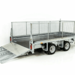 Ifor Williams Baumaschinenanhänger GX126 3,5t|Rampe|Gitteraufsatz-Neu