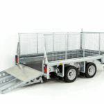Ifor Williams Baumaschinenanhänger GX105 HD 3,5t|Auffahrrampe|Gitter-Neu
