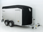 Debon Kofferanhänger Cargo  H201 2,6t|Alu|Polybug|Tür|schwarz-Neu
