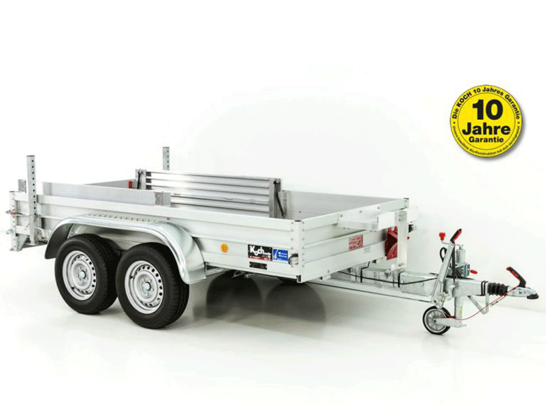 ANAHGE.png Koch Tandemanhänger Bagger 2600kg|Typ 7.26|Aluboden-Neu – Bild 1