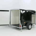 Debon Kofferanhänger DK Vollpoly H:160cm|neues Modell|schwarz-Neu