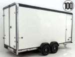 Henra Kofferanhänger Boxvan black 183x365cm H:220 2,7t|Türe-Neu