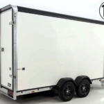 Henra Kofferanhänger Boxvan black 183x465cm H:220 2,7t|Türe-Neu