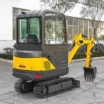 Minibagger „Bobmaster Premium“ – Diesel, 1200 kg mit Knickarm + Joystick-Steuerung-Neu – Bild 4