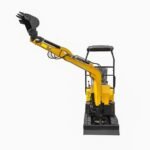 Minibagger „Bobmaster Pro“ – Diesel, 890 kg mit Gelenkarm + Schaufelsatz-Neu – Bild 2