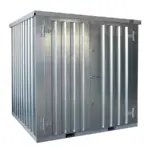 Lagercontainer 2×2 Meter Galvanisiert Doppeltür Kurze Seite-Neu
