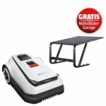 Ecovacs Mähroboter-Set A1600 RTK inkl. Garage 1.600 m²,  Navigation, RTK-Neu