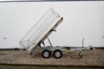 Debon PW1.2 Lux Rückwärtskipper 2000kg 306x155x90cm mit Gitteraufsatz und E-Pumpe Cheval Liberté