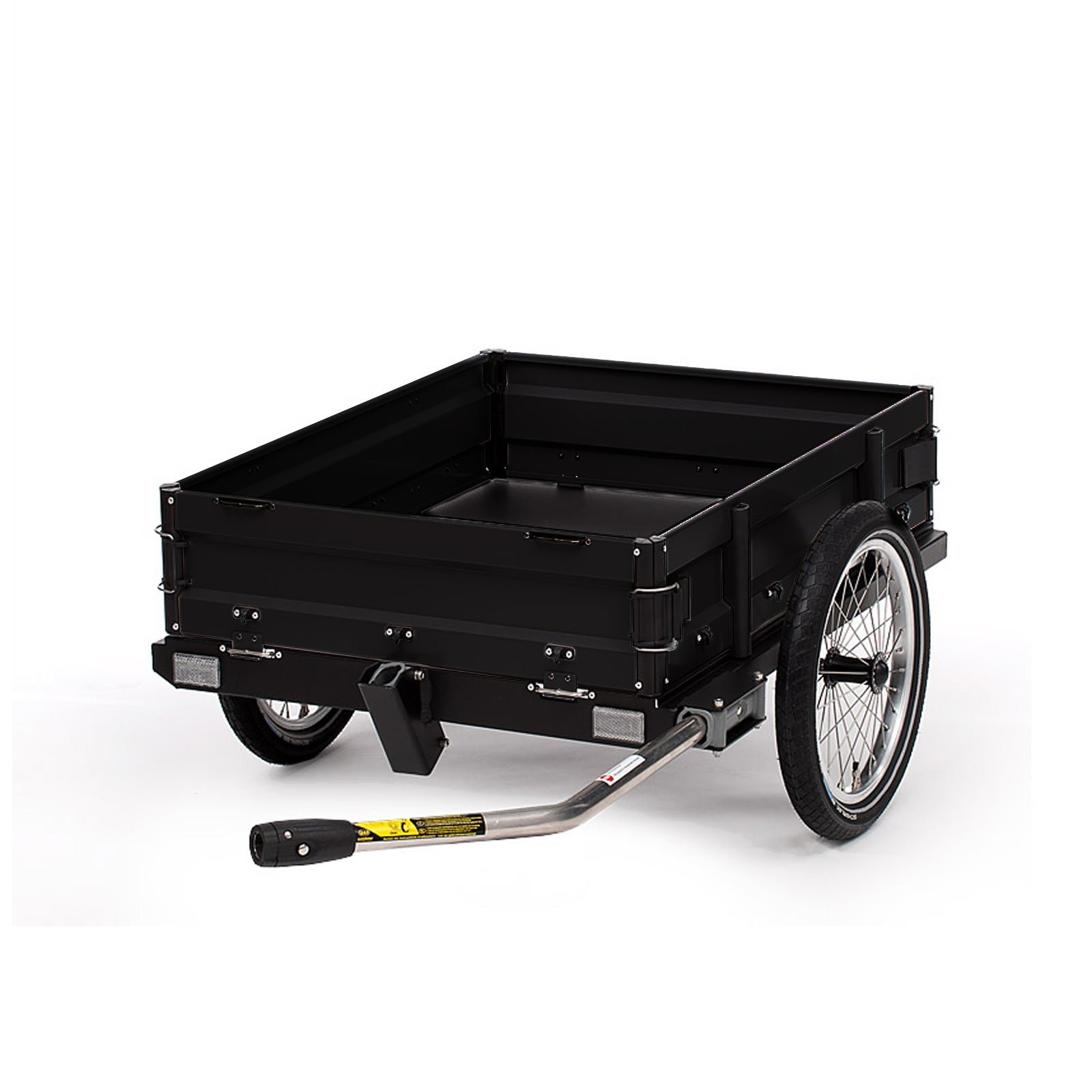 F1088SL_1.jpg Roland Carrie M.e. mit Bordwand Fahrrad Transportanhänger fürs Fahrrad – Schwarz – Bild 1