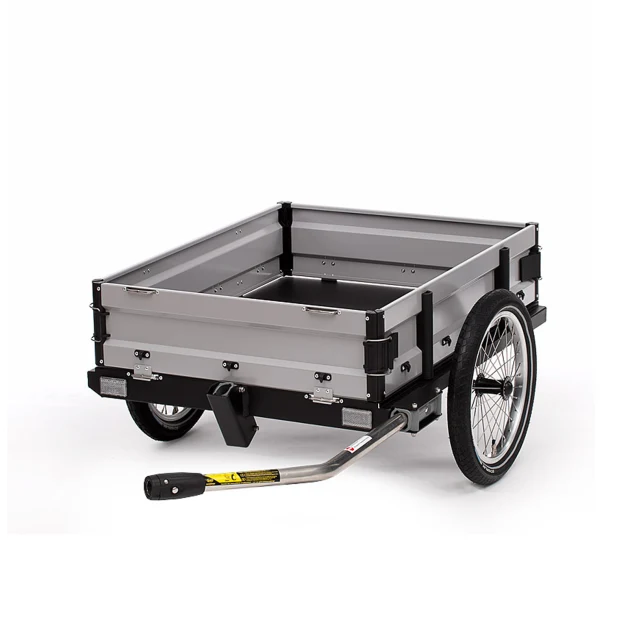 F1174SL_1.webp Roland Carrie M.e. mit Bordwand Fahrrad Lasten-Fahrradanhänger – Grau – Bild 1