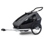 Croozer Kid Keeke 2 im Set inkl. Zusatzartikel – Mountain grey – Bild 2
