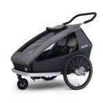 Croozer Kid Keeke 2 Fahrradanhänger für Kinder – Mountain grey