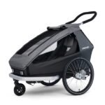 Croozer Kid Keeke 1 Kinder-Fahrradanhänger – Mountain grey