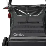 Qeridoo Kidgoo2 Kinder-Fahrradanhänger (2023) – Ivy Green – Ivy Green – Bild 4