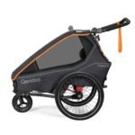 Qeridoo Kidgoo2 Kinderanhänger fürs Fahrrad – FIDLOCK Edition – Bild 2