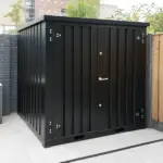 Lagercontainer 2 x 2m doppeltür kurze seite-Neu – Bild 7