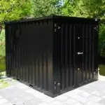 Lagercontainer 3 x 2m Doppeltür kurze seite-Neu – Bild 6