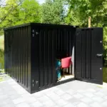 Lagercontainer 3 x 2m Doppeltür kurze seite-Neu – Bild 7