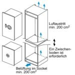 Bosch GIV11ADC0  Einbaugefrierschrank  Schnellgefrieren